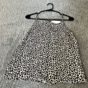 LOFT cheetah print tank, XS